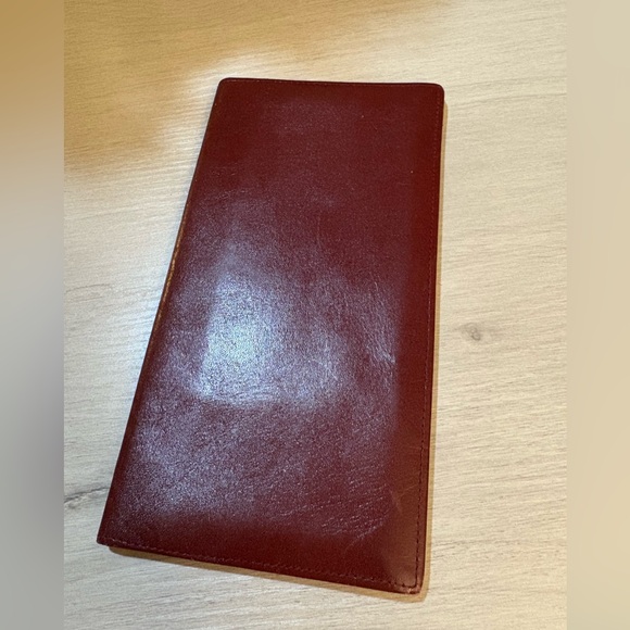 Cartier Burgundy Leather Wallet - Picture 3 of 12